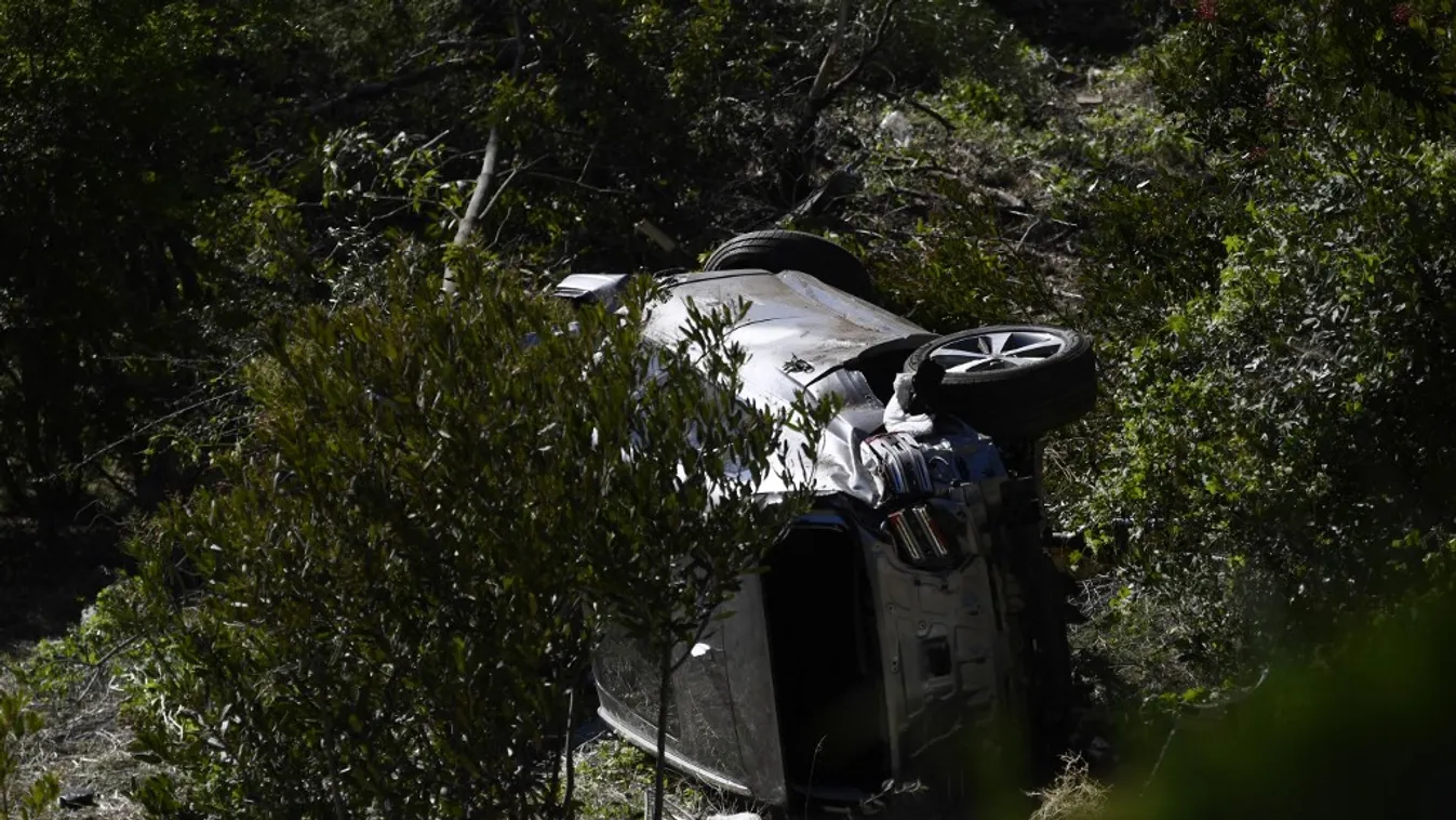 Tiger Woods balesete. Kórházba szállították a golfozót