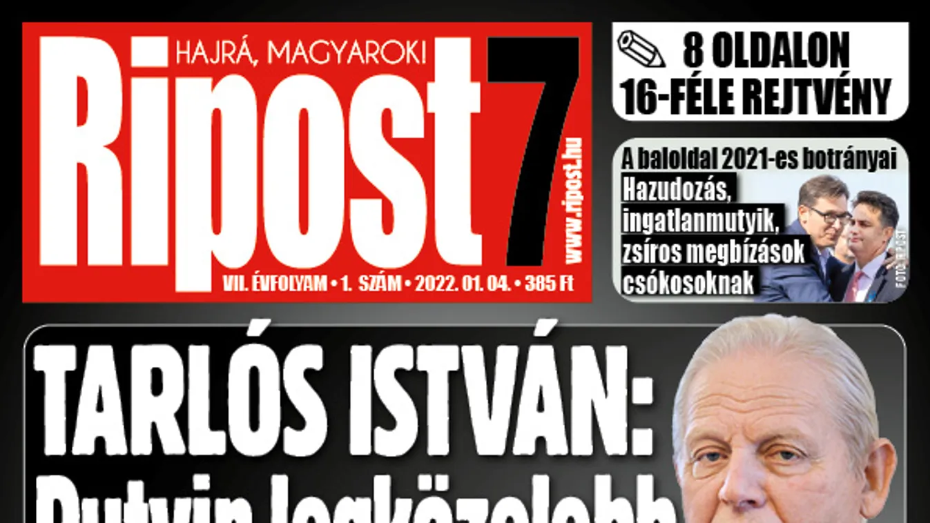 "Sunnyog, kamuzik" - Tarlós István Karácsony Gergelyről beszélt