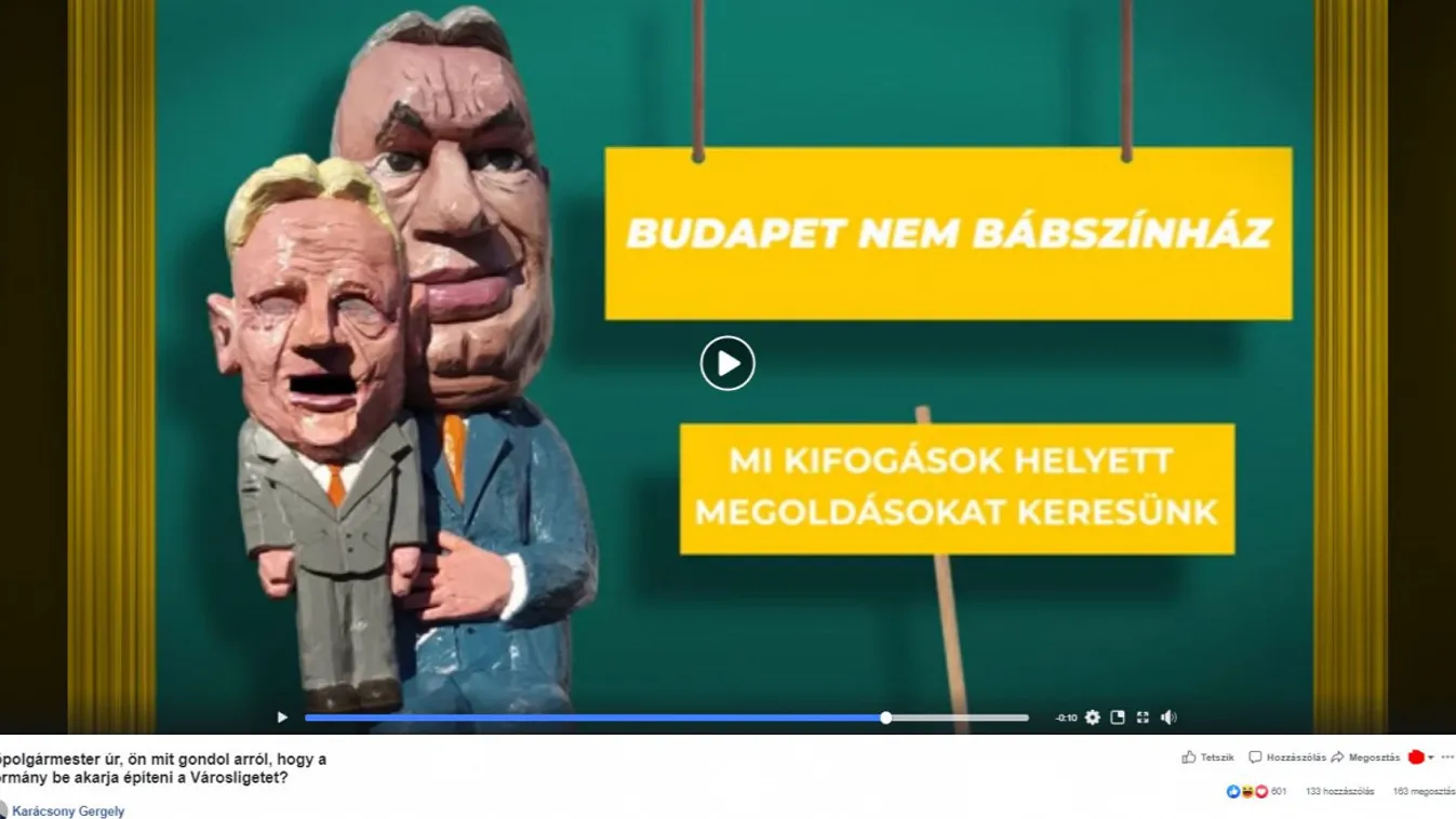 Karácsony Gergely a főváros nevét sem tudja jól leírni