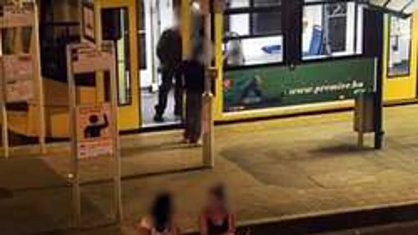 Így kapták el civil ruhás nyomozók a 6-os villamoson fosztogató párost - videó