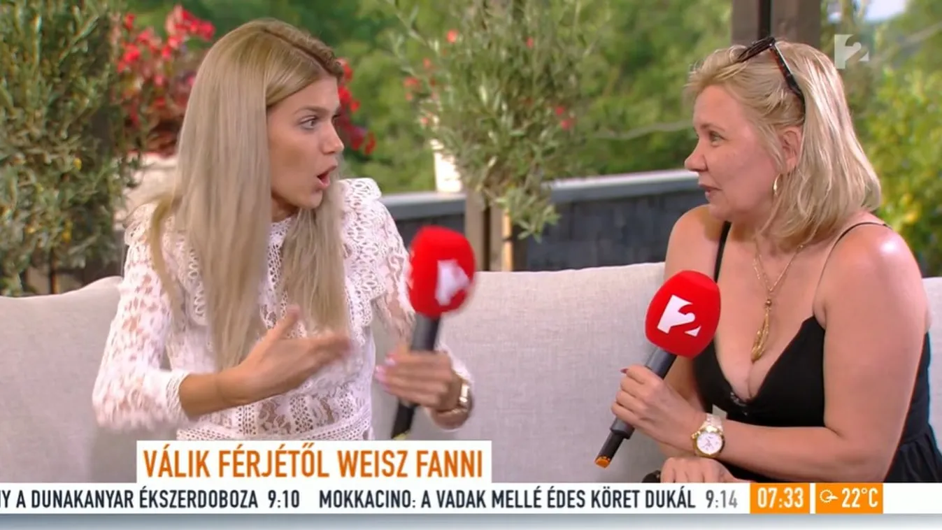 Kissé idegesen válaszolt a válásával kapcsolatos kérdésekre Weisz Fanni
