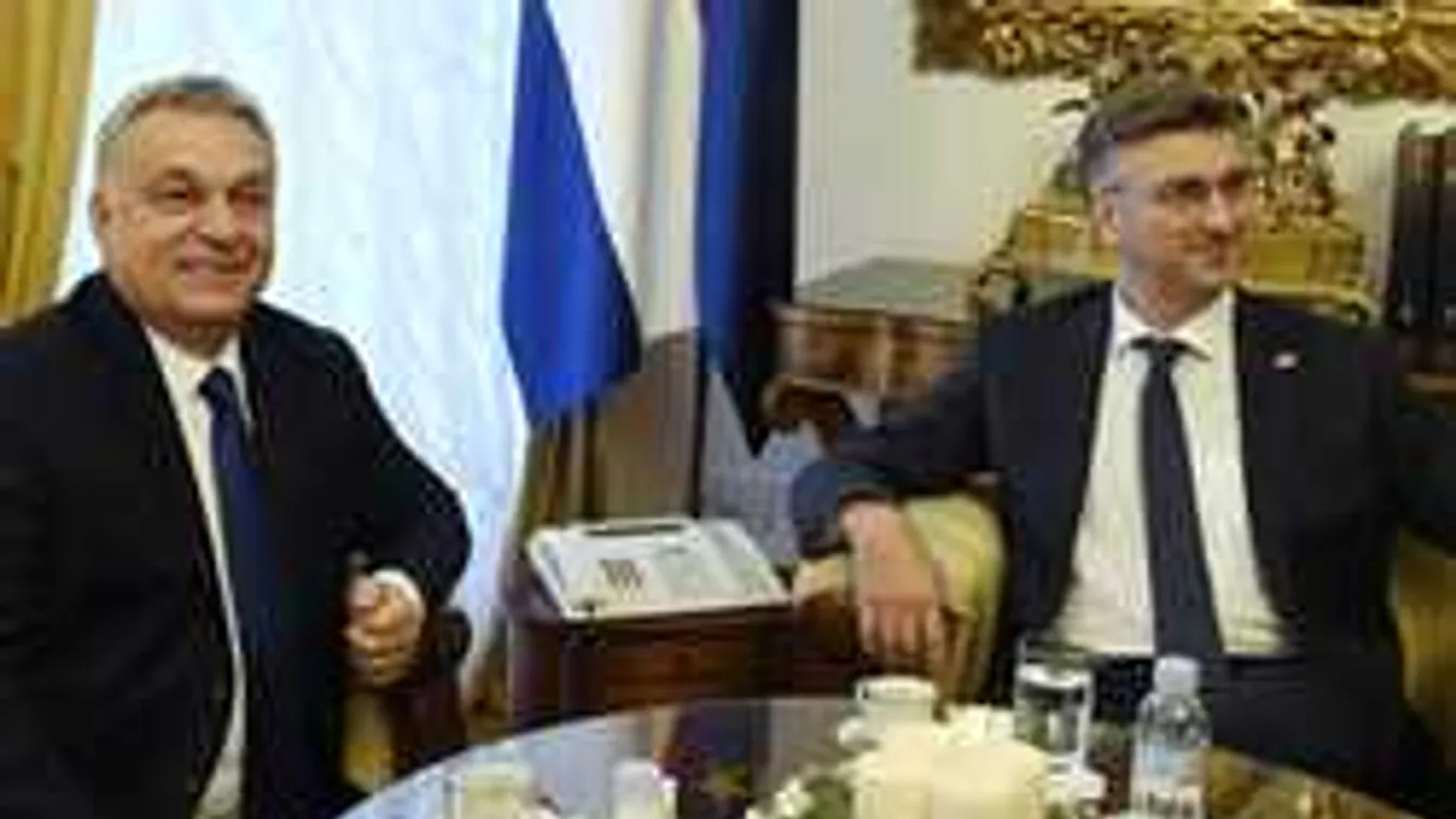 Orbán Viktor Zágrábban: "A tüskét ki kell húzni a köröm alól"