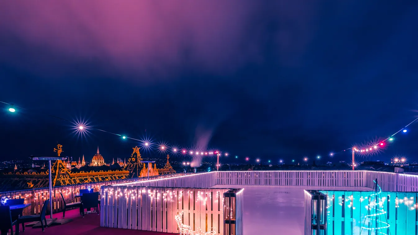 Eldobod az agyadat, ha meglátod, hová rakták ezt a korcsolyapályát Budapesten