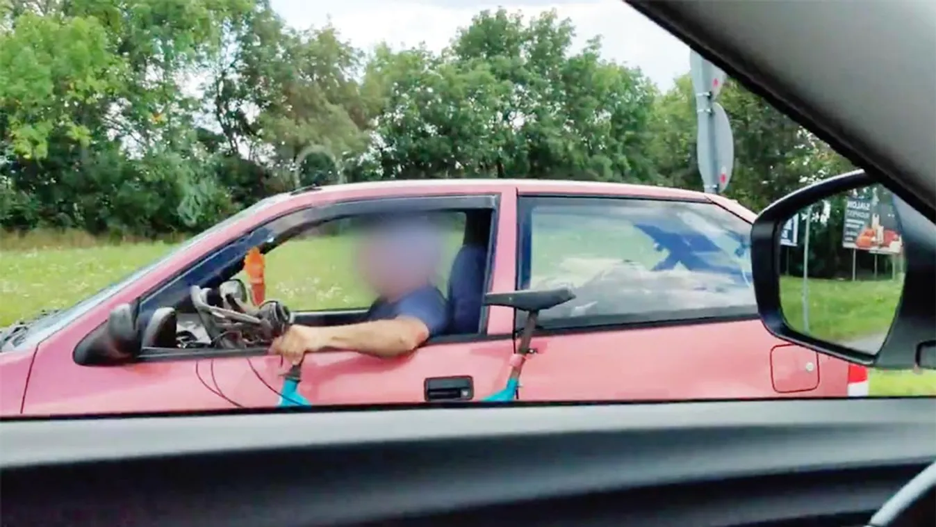 Tátva maradt a szánk: ezt csinálta a budakeszi suzukis, miután nem volt elég hely a kocsijában – videó