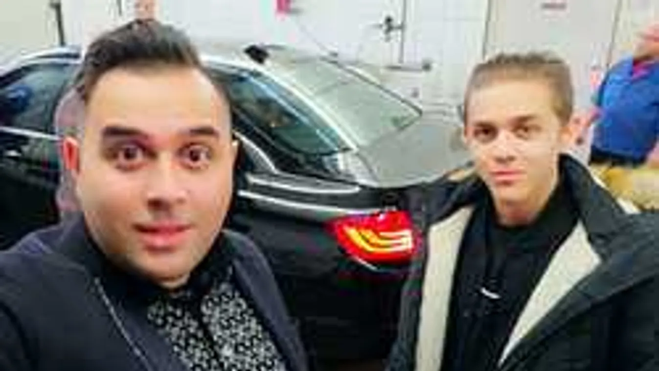 Brutális, menet közben gyulladt ki Bódi Csabi autója - videó