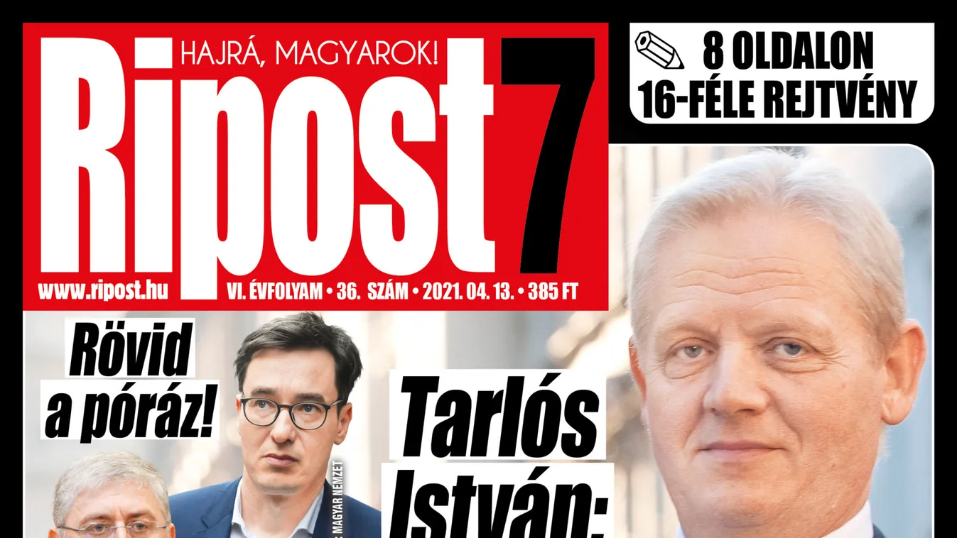 Megjelent a Ripost7 legújabb száma!