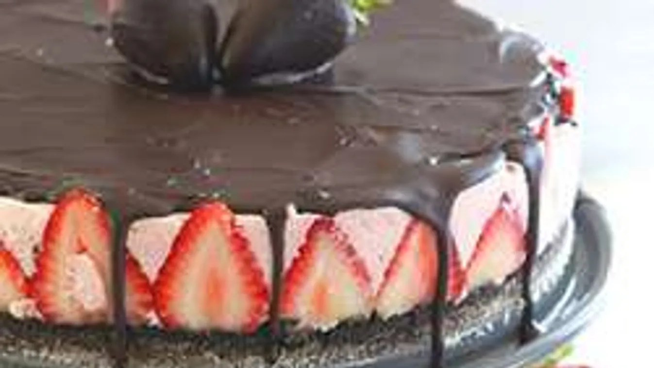 Ezt a sütés nélküli epres sajttortát büntetlenül eheted