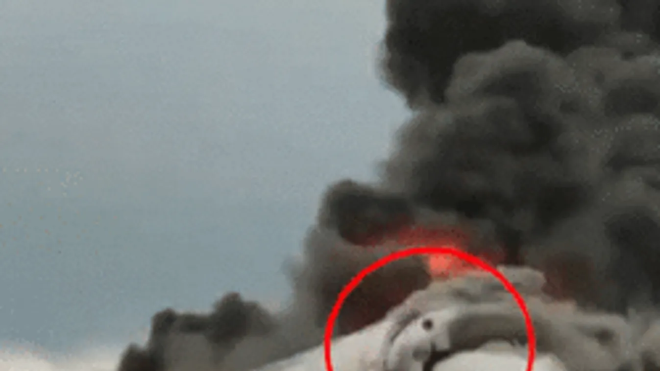 Elképesztő képsor került elő az orosz repülőgép katasztrófájáról