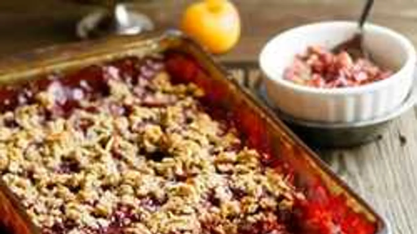 Felejtsd el a hizlaló sütiket: fahéjas-szilvamorzsa az új király