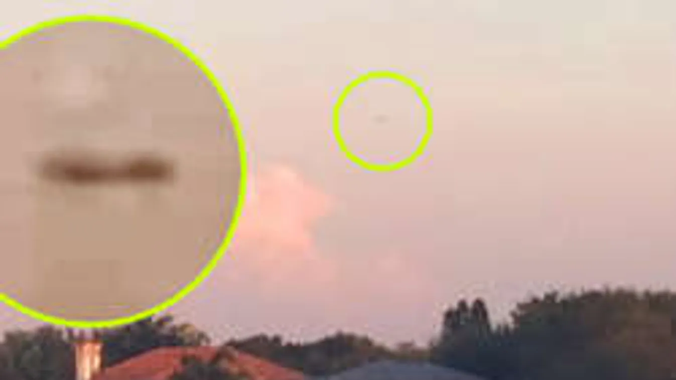 Végre videóra vették, honnan jönnek az ufók!