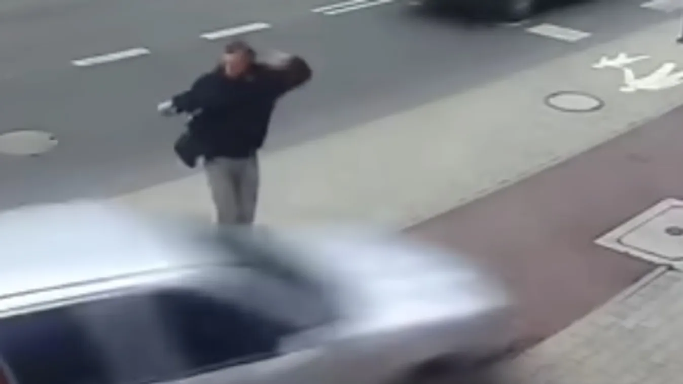 Pillanatokon múlott az élete egy fiatalnak a részeg autós miatt – Videó