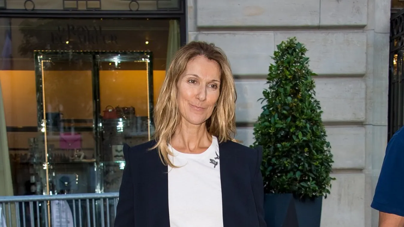 Celine Dion quitte le Royal Monceau