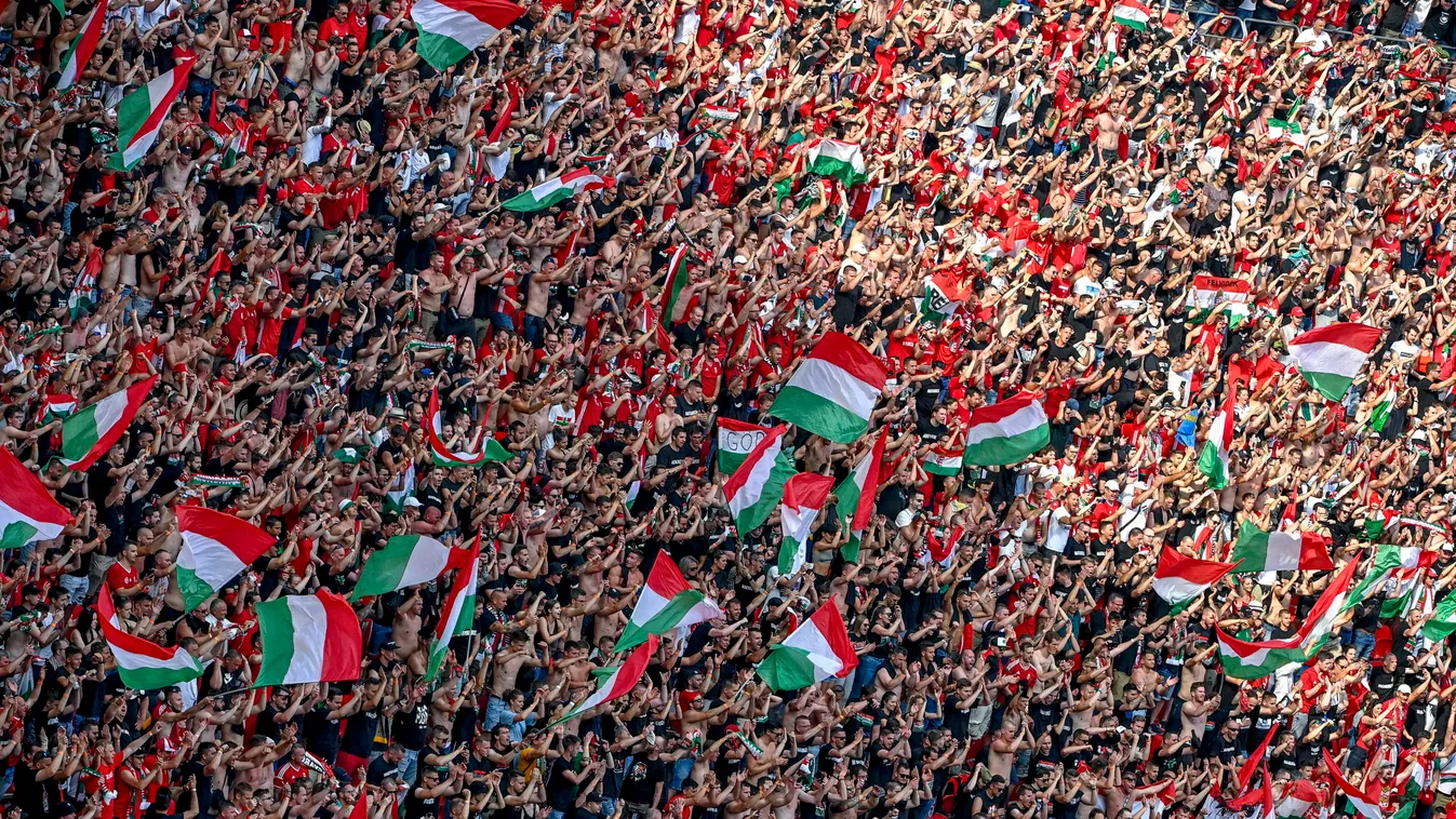 Budapest utcáin folytatják az ünneplést a szurkolók: harsog az „aki ugrál büszke magyar” és a „Magyarország”