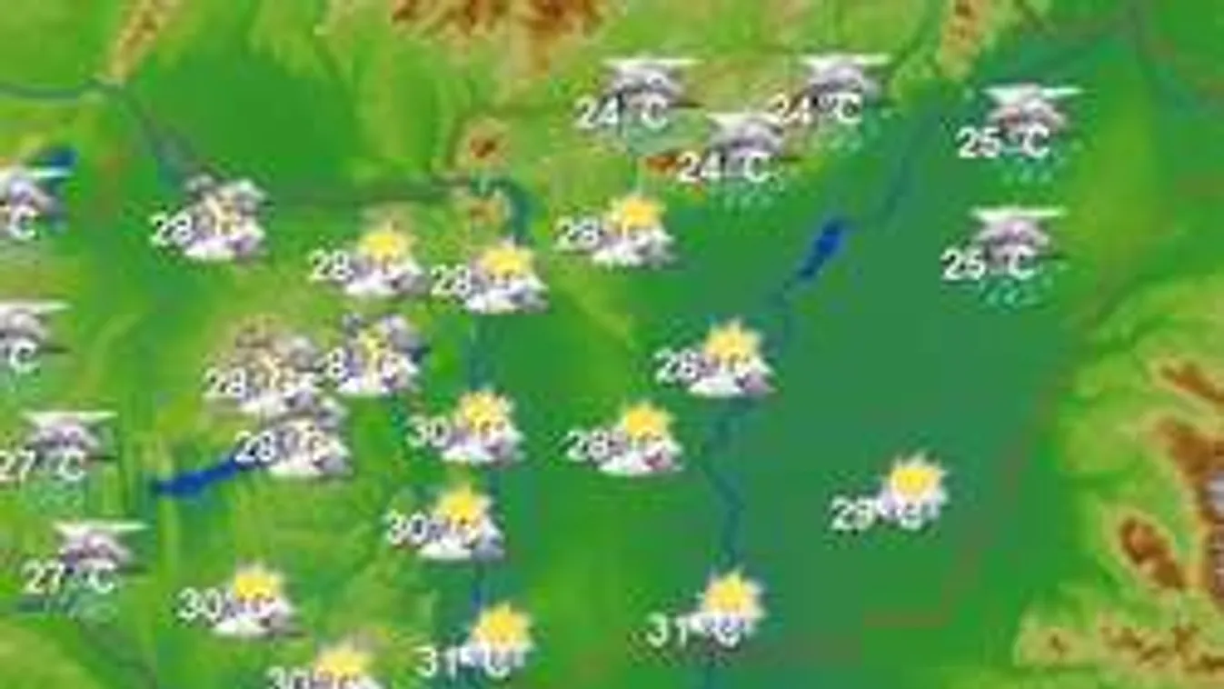 Apokalipszis-hétfő: esőbomba várható a következő megyékben!