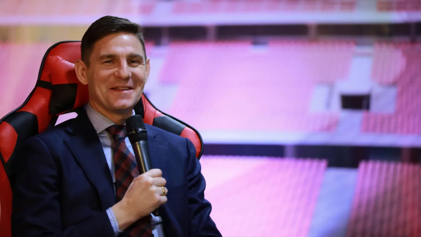 Gera Zoli a Puskás Aréna gyepéről üzent mindenkinek