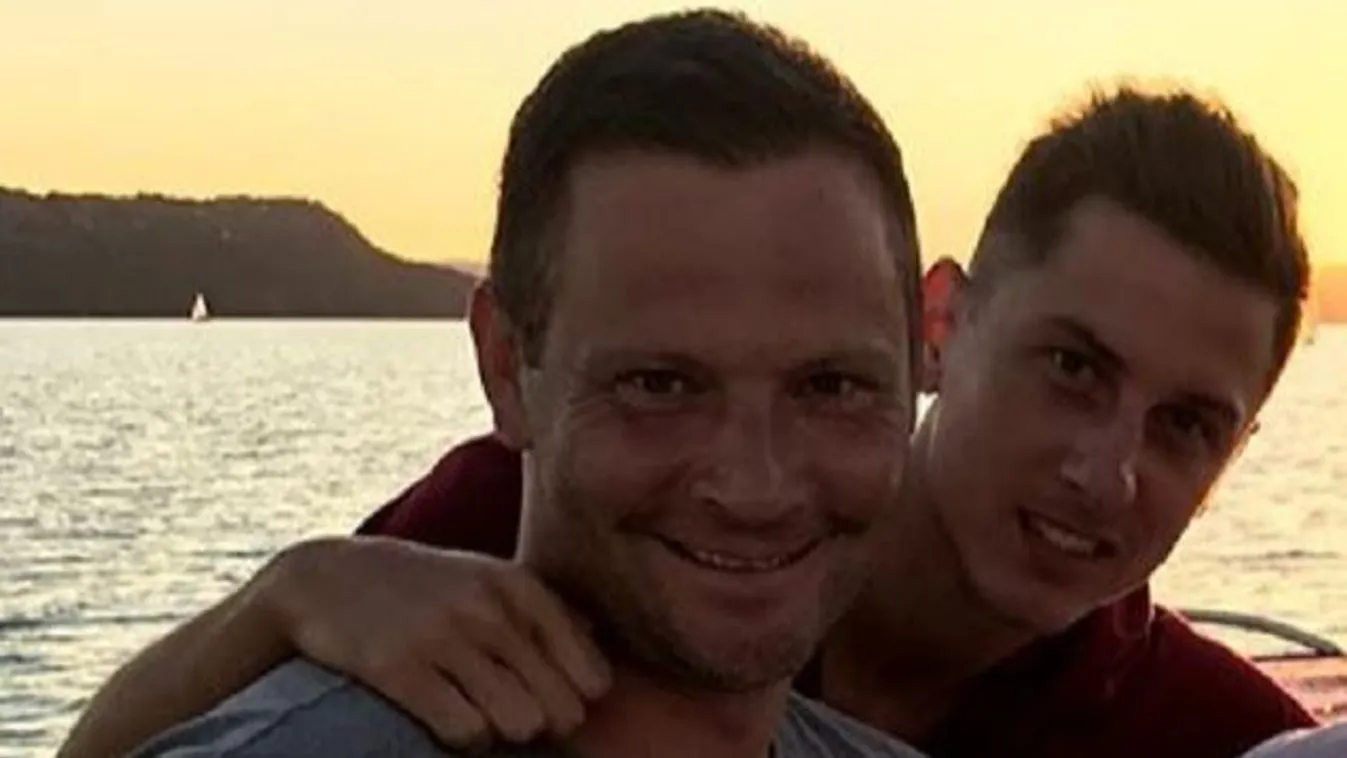 Dárdai Pál egy korábbi nyaraláskor Németh Krisztiánnal