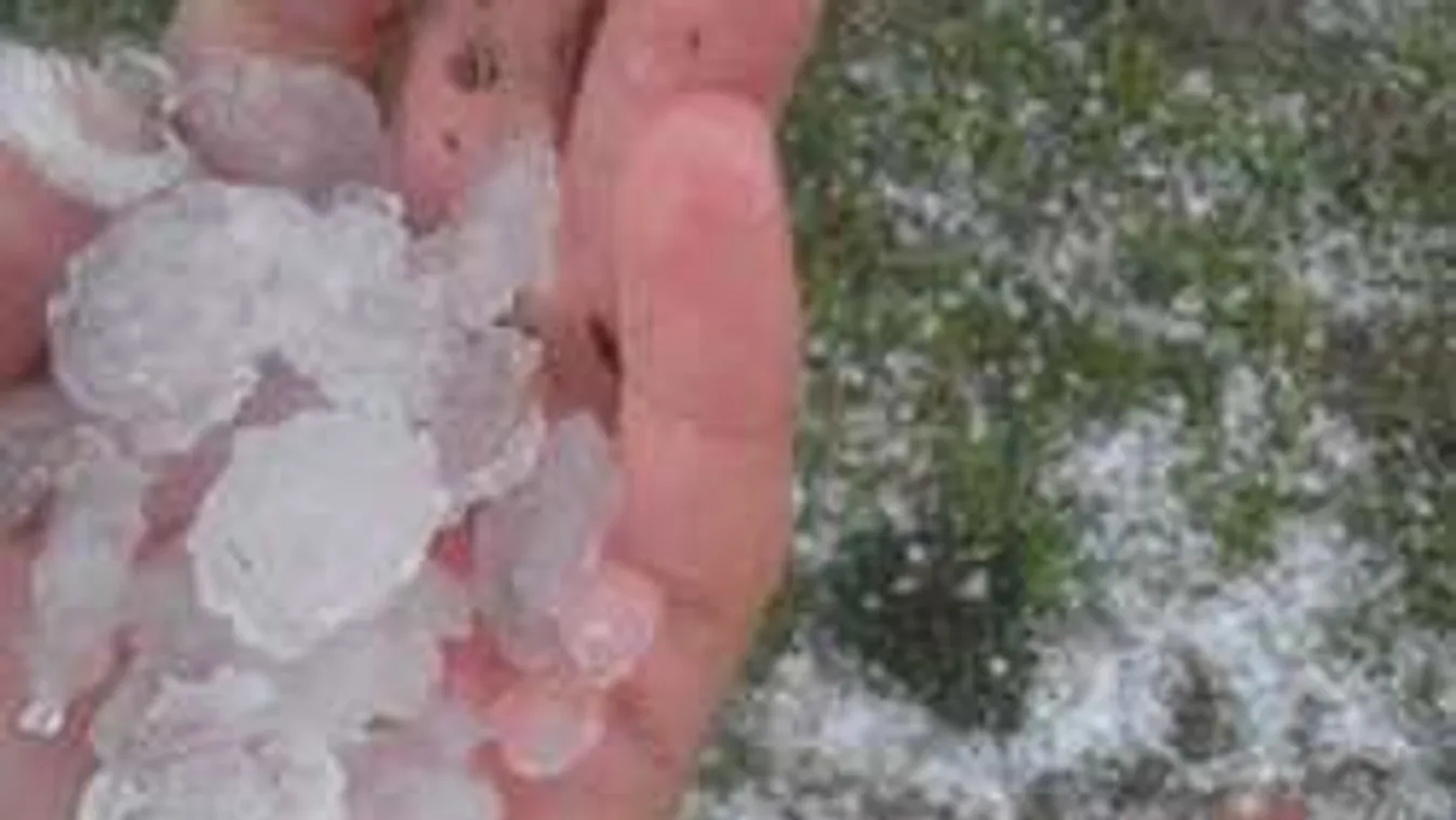 Ideért a viharzóna! Van, ahol már jég pusztít...