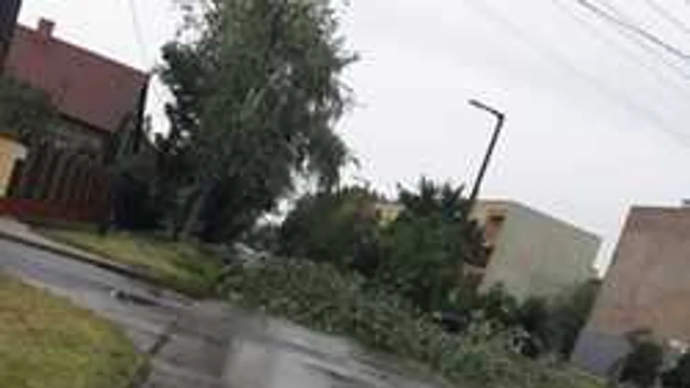 Letarolta a vihar Kecskemétet