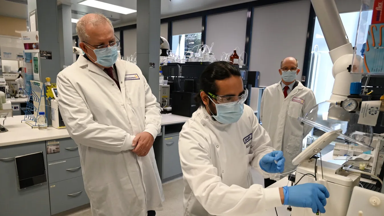 Prime Minister Scott Morrison Announces Deal With AstraZeneca To Supply Potential COVID-19 Vaccine
