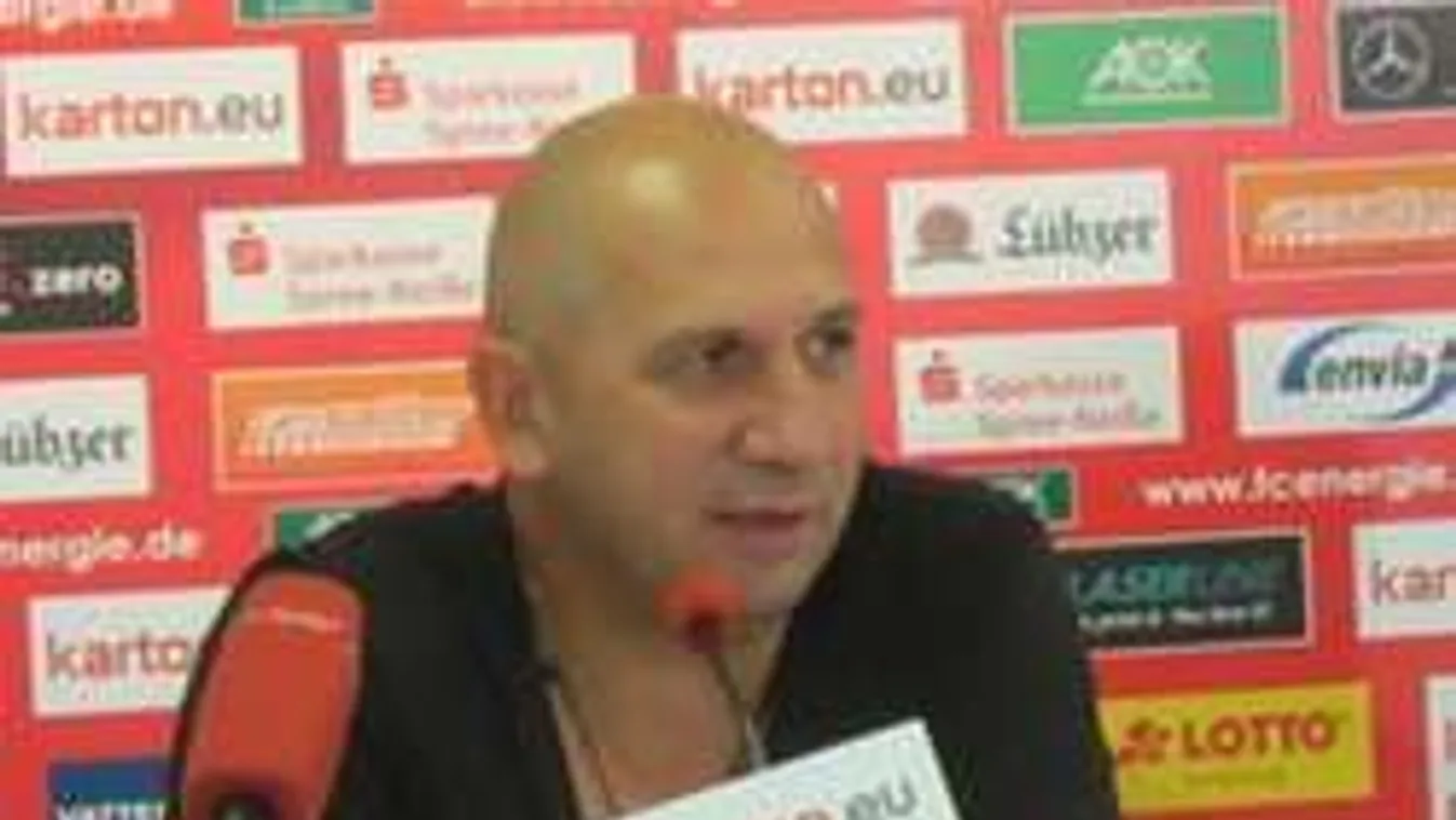 Magyar edző káromkodását hallgatja Németország