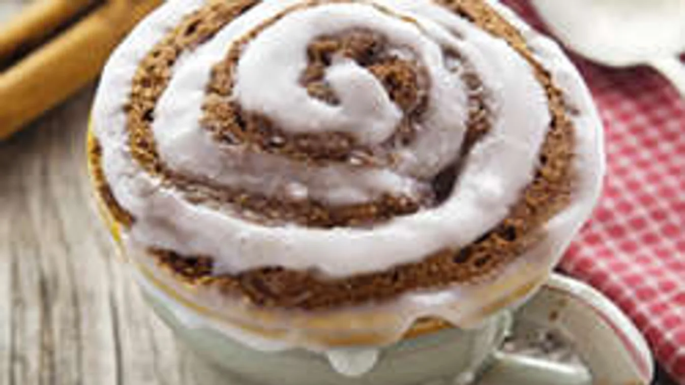Diétázók álma: 2 perc alatt kész ez a fahéjas bögrés csigacsoda