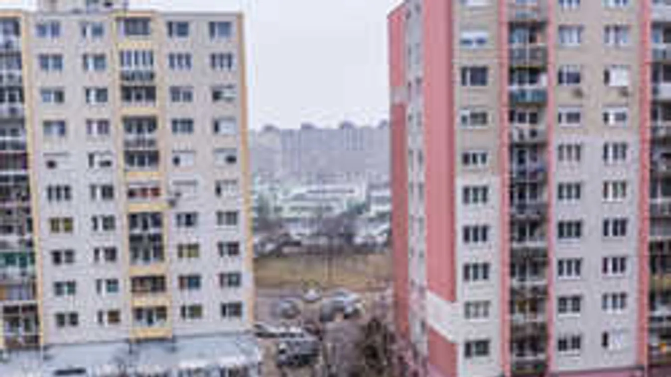 Karvaly csapott le a pesti lakótelepen, durván áldozatának esett - videó