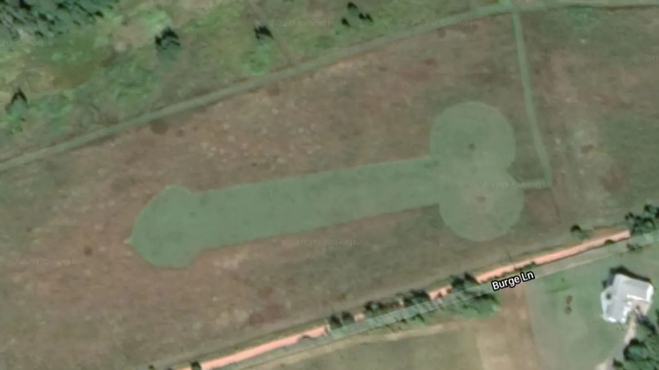 Az űrből is látható a mezőn felbukkanó, gigantikus pénisz