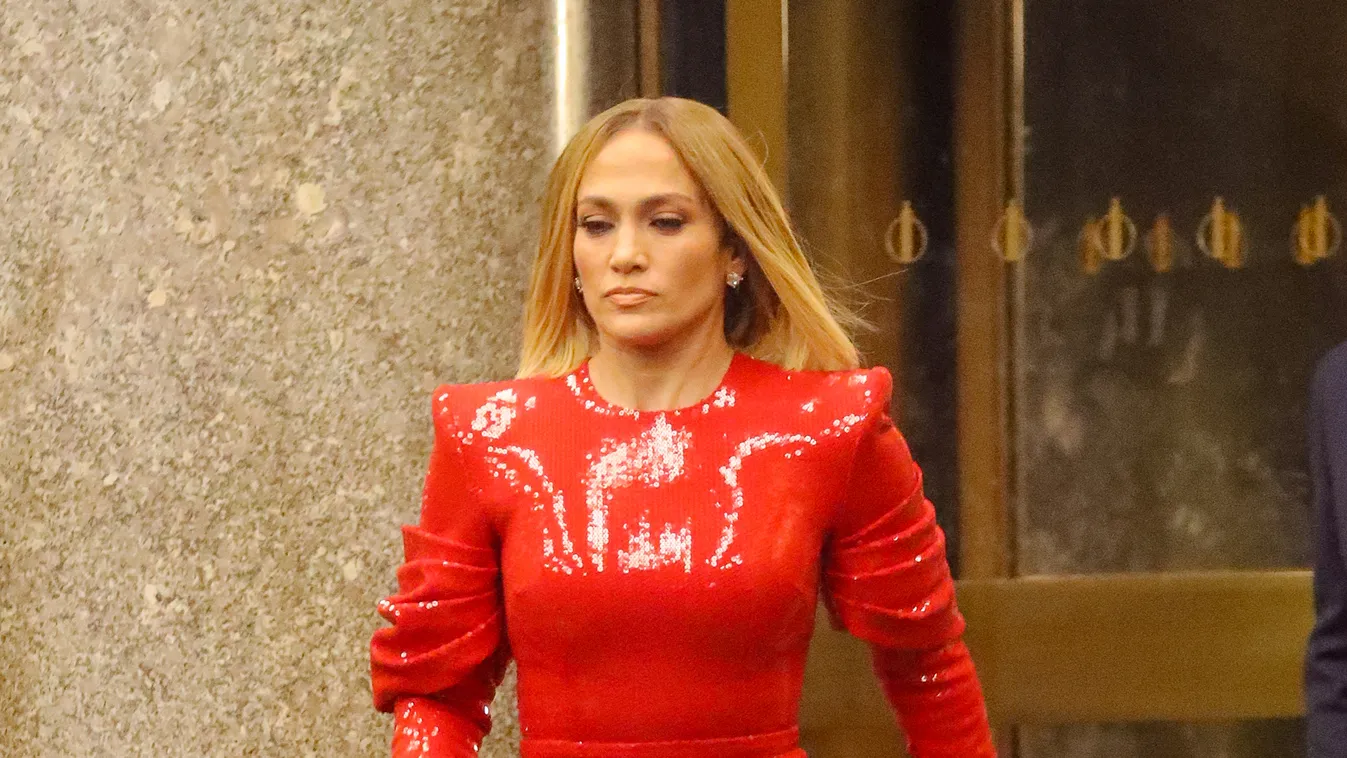 Jennifer Lopez and John Bradley were spotted rushing to a car while leaving the NBC studios while filming the New Romantic Comedy 'Marry Me' in NYC