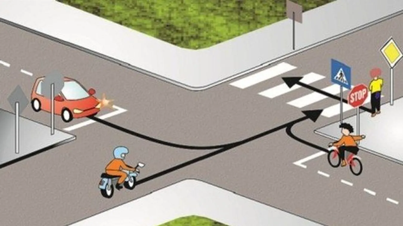 Még a profik is elvéreznek ezen a KRESZ kérdésen, te tudod a választ?