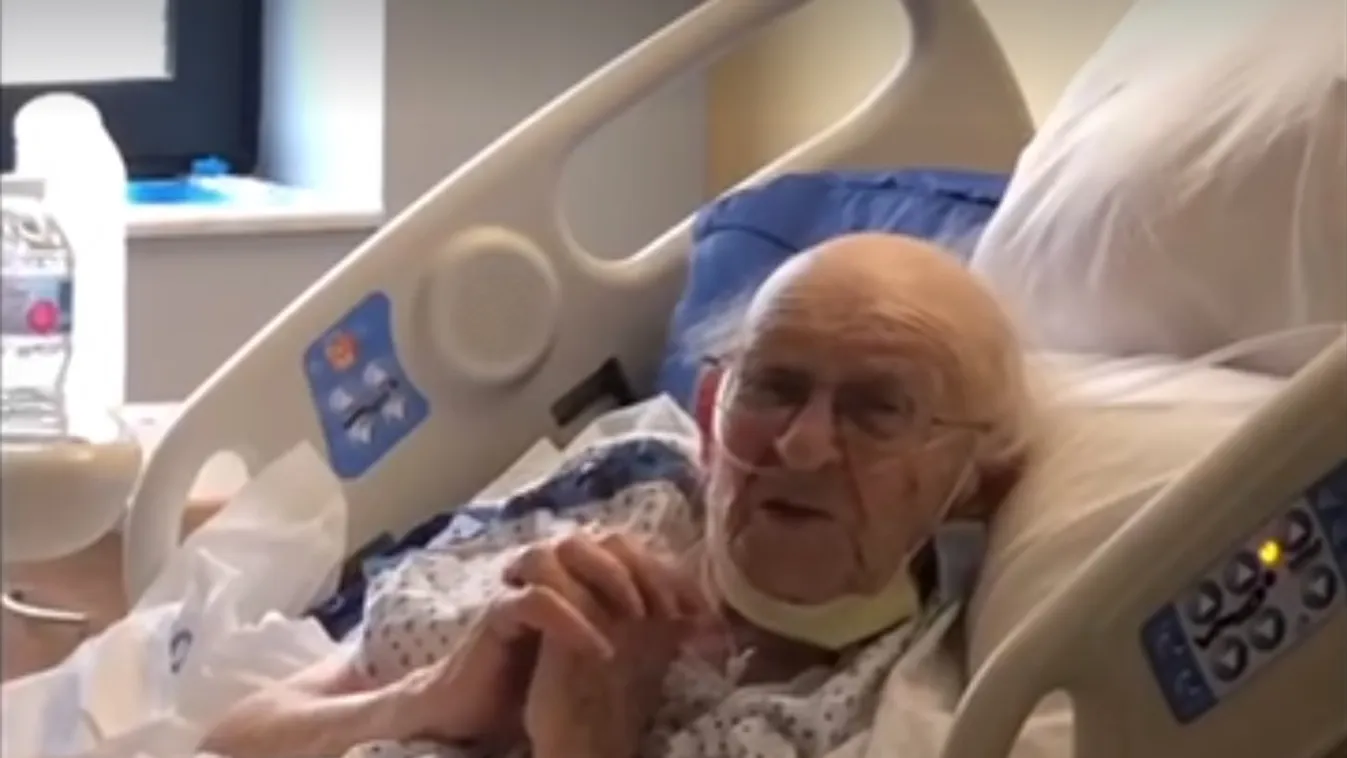 Szívmelengető: a II. világháborús veterán 100 évesen legyőzte a koronavírust -videó