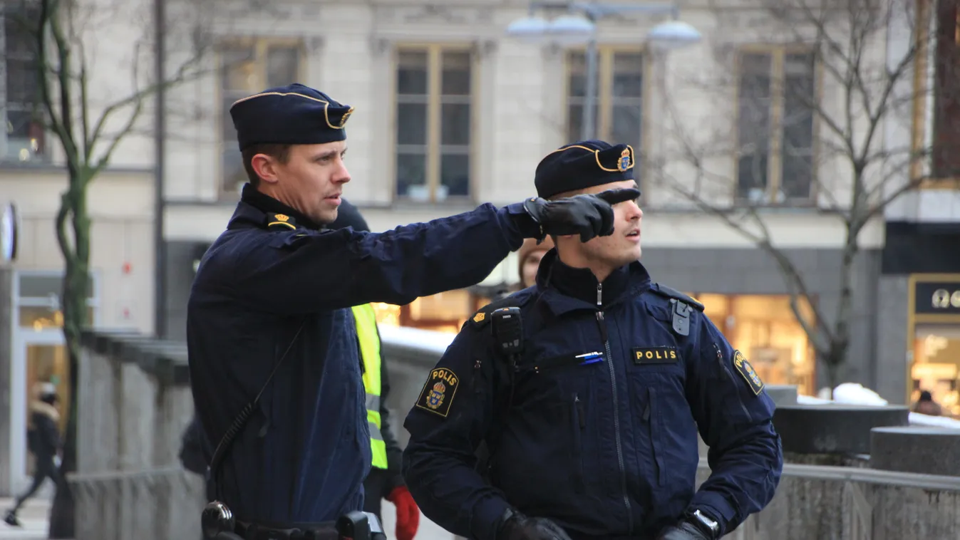 Yellow vest demonstration in Sweden