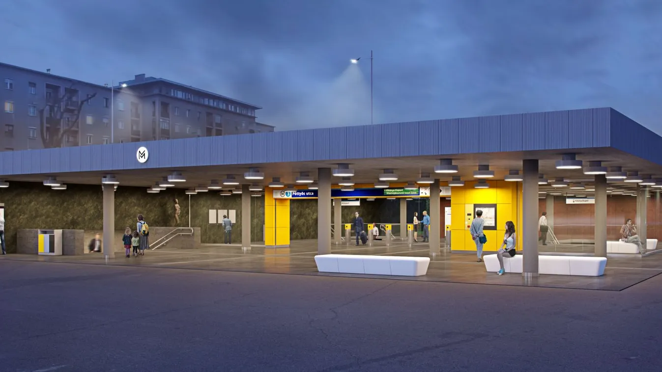 Mutatjuk a fotókat, elképesztőek lesznek a megújuló metróállomások