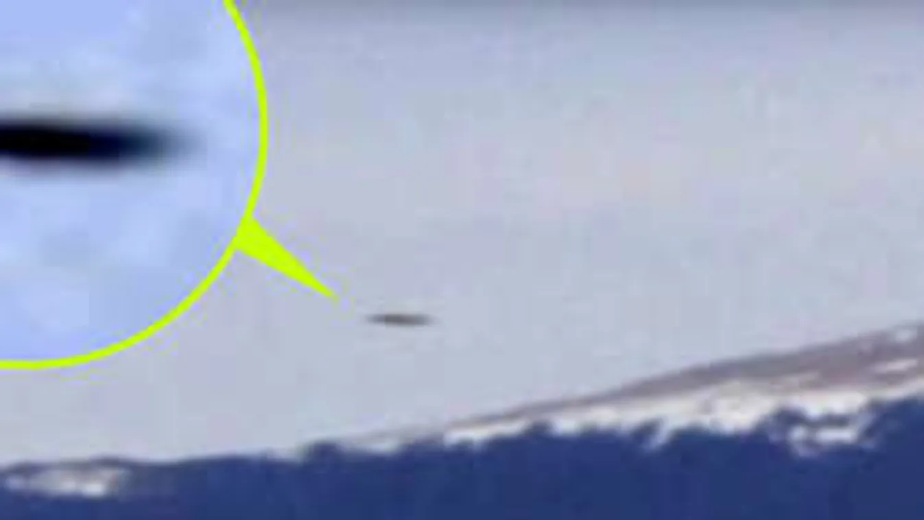 A kamera sem tudta követni az őrülten száguldó rejtélyes légi járművet