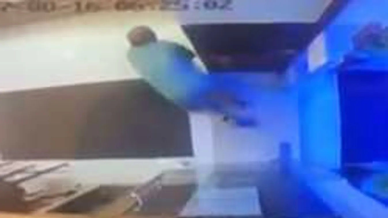 Négykézláb próbált kirabolni egy szombathelyi pékséget a férfi! - videó