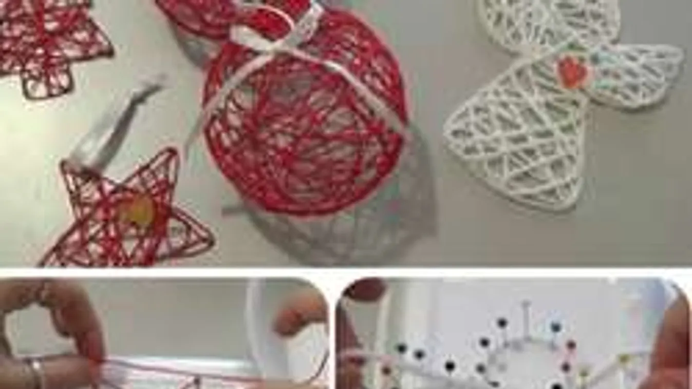 Ezt az egyszerűen elkészíthető karácsonyfadíszt imádni fogod