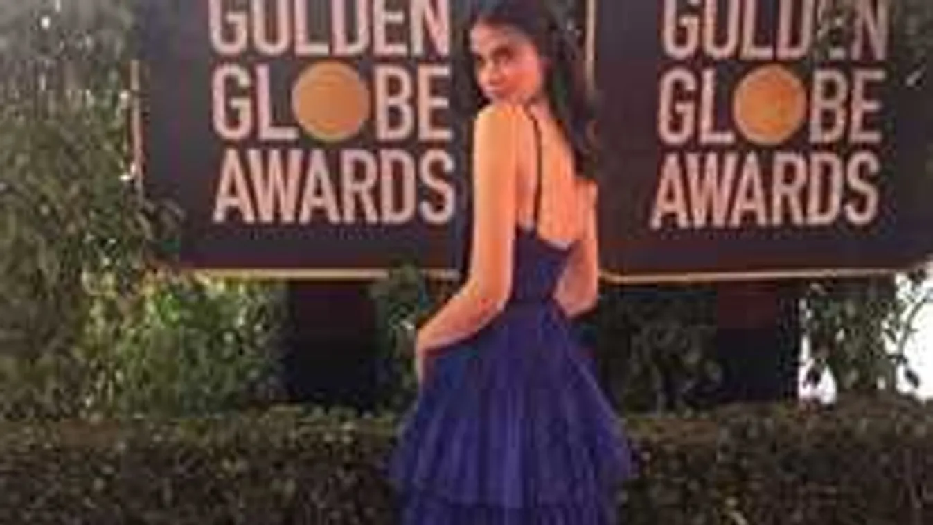 Megőrülnek a netezők, titokzatos lányra figyeltek fel a Golden Globe-on