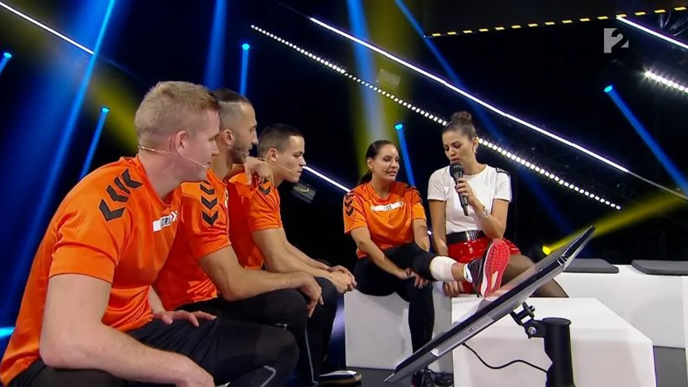 Horrorsérülés: balesetet szenvedett a stúdióban a TV2 sztárja