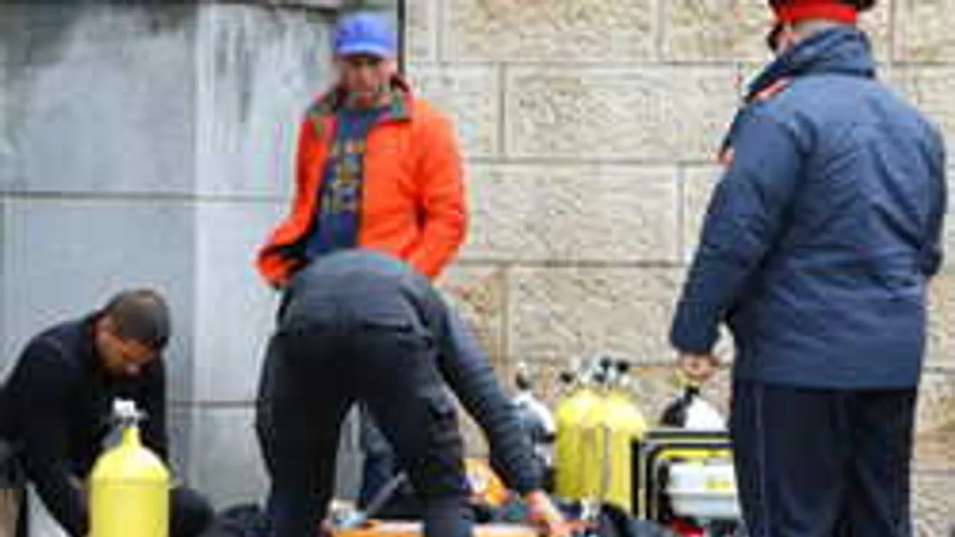 Dunai hajóbaleset: merüléshez készülnek a búvárok - videó