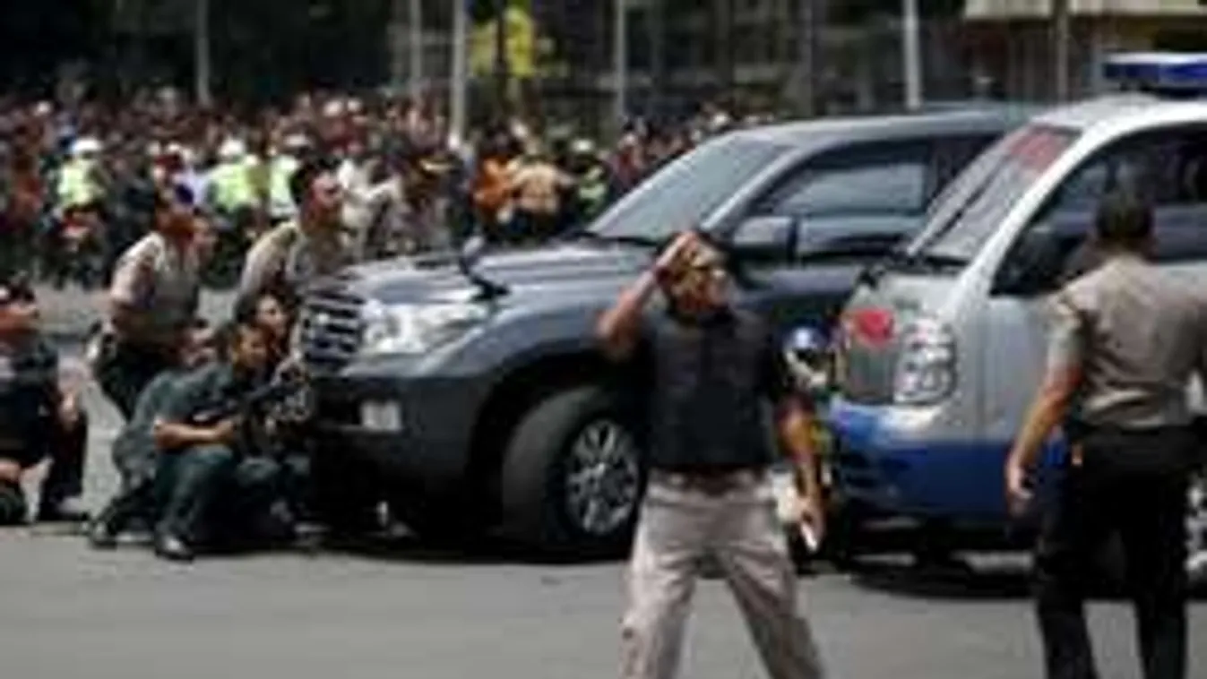 Bombatámadás és sorozatos lövöldözés ma reggel Jakartában!