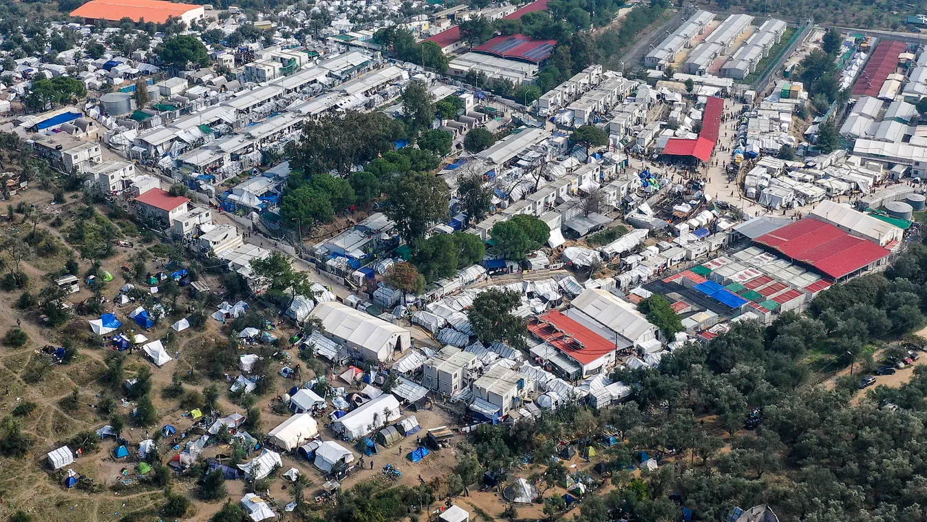 Overcrowding Continues At The Moria Refugee Camp