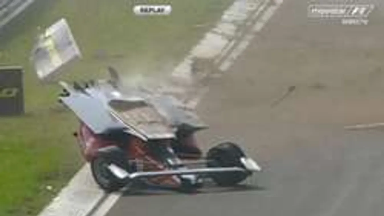 Borzalmas baleset a Hungaroringen, senki sincs biztonságban?