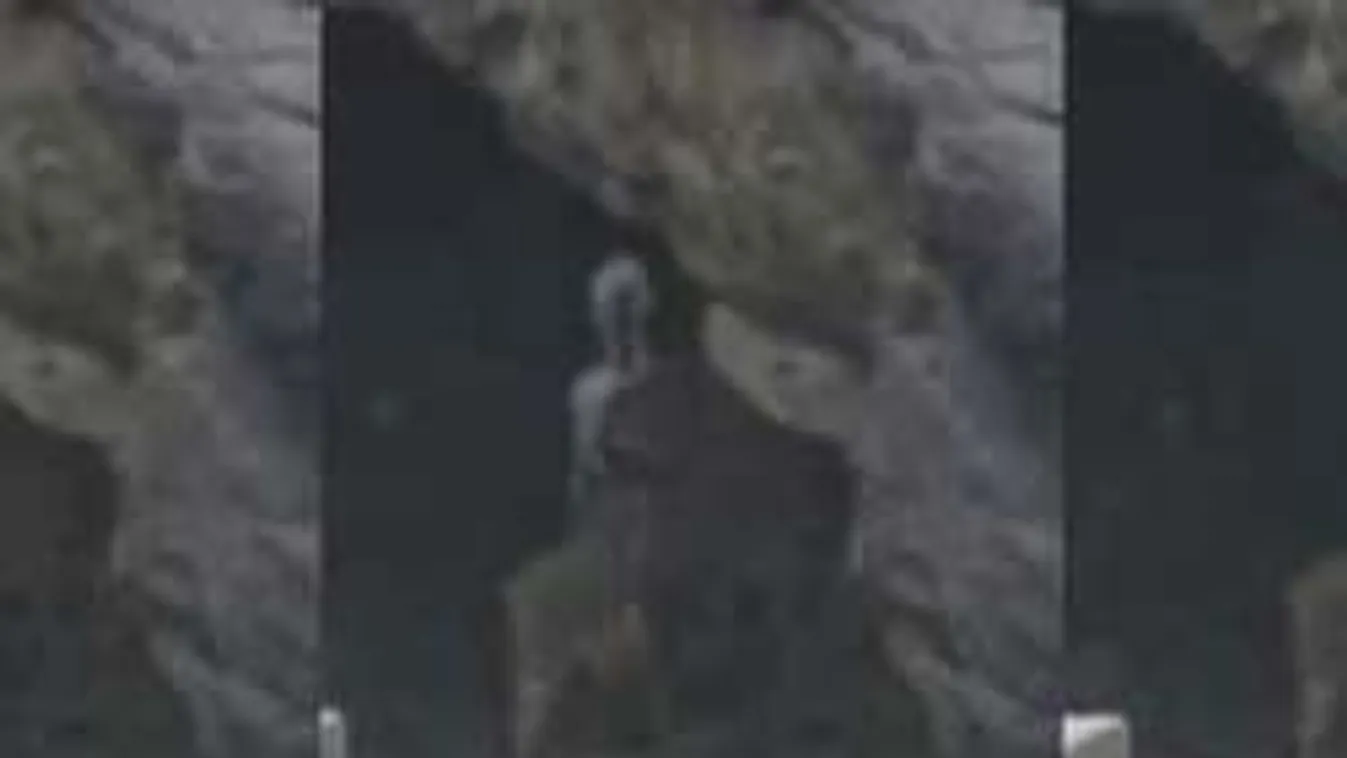 Szikla mögött rejtőzködő szürke földönkívülit filmeztek a Machu Picchunál?