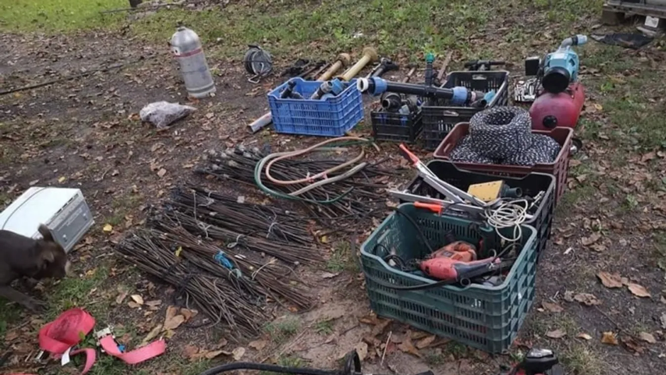 Nyolc családot fosztottak ki a sorozatbetörők, ezeket lopták el