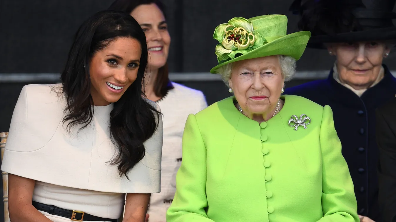 The Duchess Of Sussex Undertakes Her First Official Engagement With Queen Elizabeth II