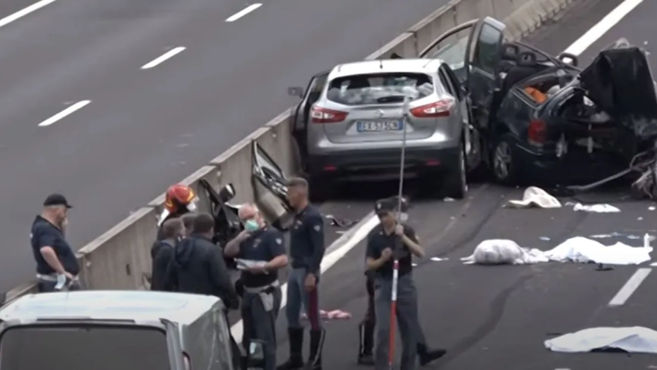 Horrorbaleset az autópályán: egy 10 hónapos csecsemő is életét vesztette