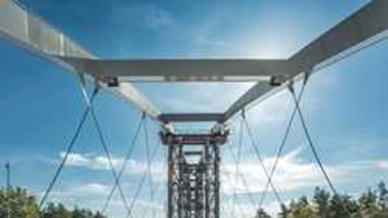 Elkezdődött a győri hídépítés leglátványosabb szakasza