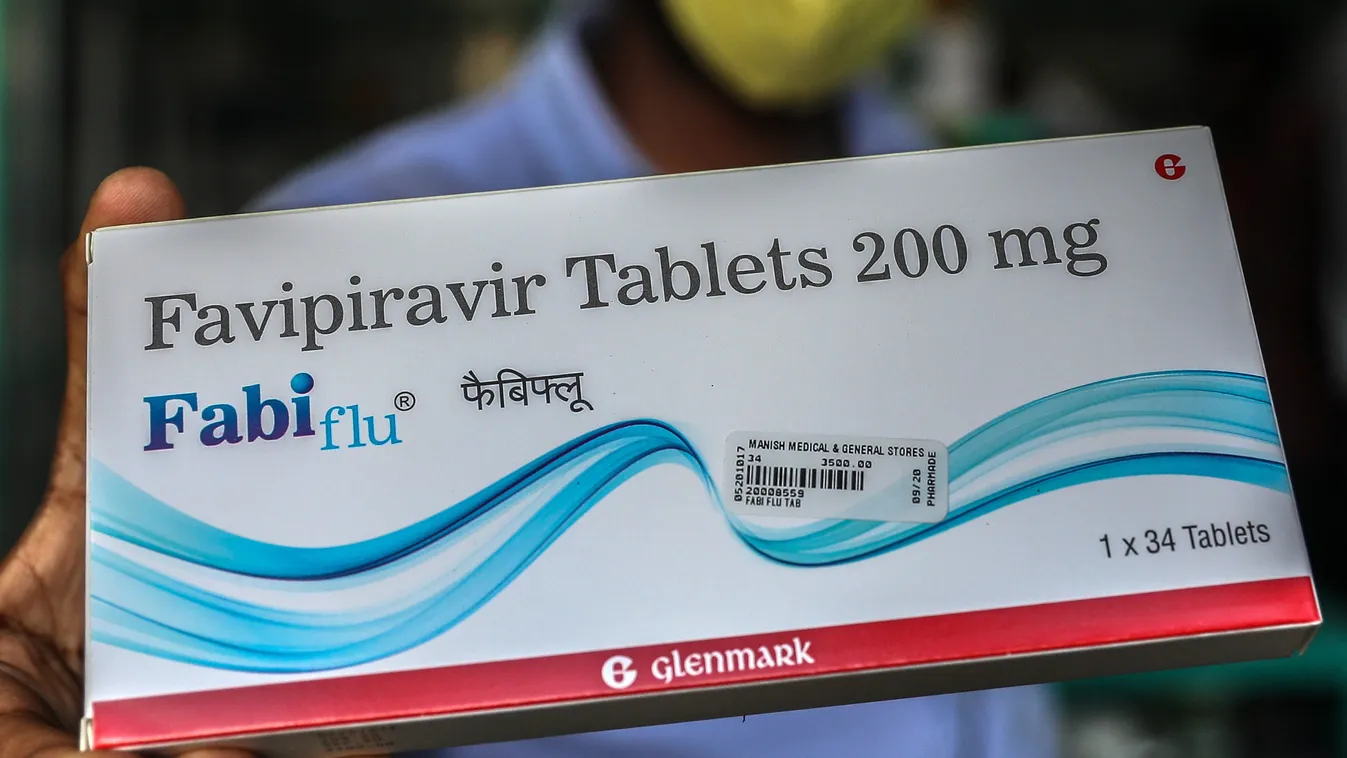A favipiravir hatóanyagú tablettát már otthon is lehet alkalmazni