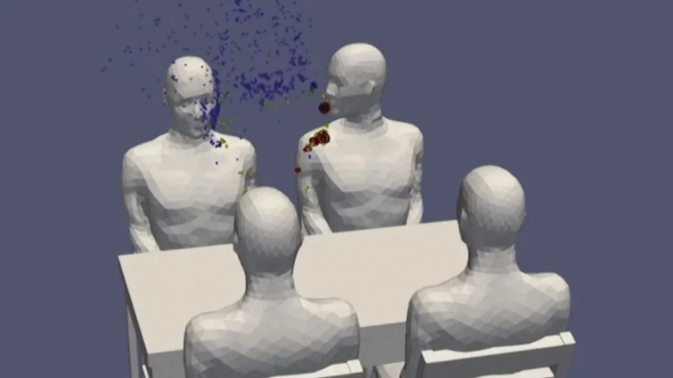 Kiderült végre: így terjed a koronavírus zárt térben