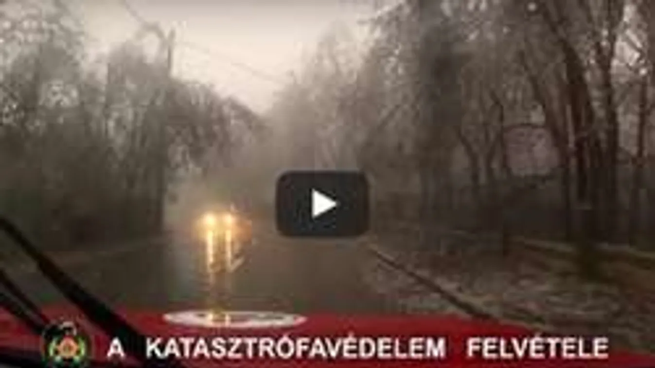 Készenlétben az ország - brutális károkat okoz az ónos eső