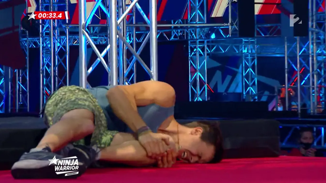 Borzalmas sérülés a Ninja Warrior műsorában, mentőt kellett hívni